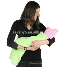 Adorável coruja verde com capuz toalha de banho para meninos e meninas, pelúcia ultra macia e confortável para criança ou criança, roupão da criança